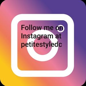 Follow me on instagram at Petitestyledc